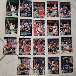 NBA Basketball Cards 2 Sided Draft Pick Skybox 1993-94 Lot of 19