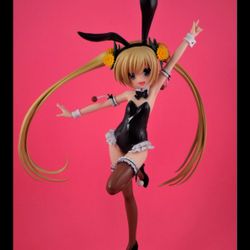 Maho Misawa from the anime/light novel series Ro-Kyu-Bu! SS, specifically the "Black Rabbit Ver." by PLUM.