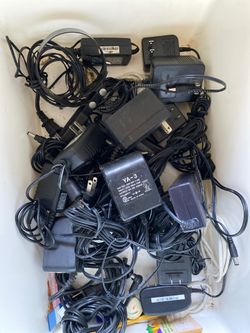 Lots of ac adapters