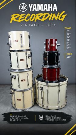 Yamaha Recording Custom 80’s