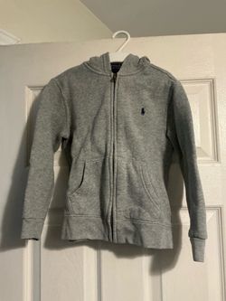 Polo Ralph Lauren Kids Gray Zip-Up Hoodie