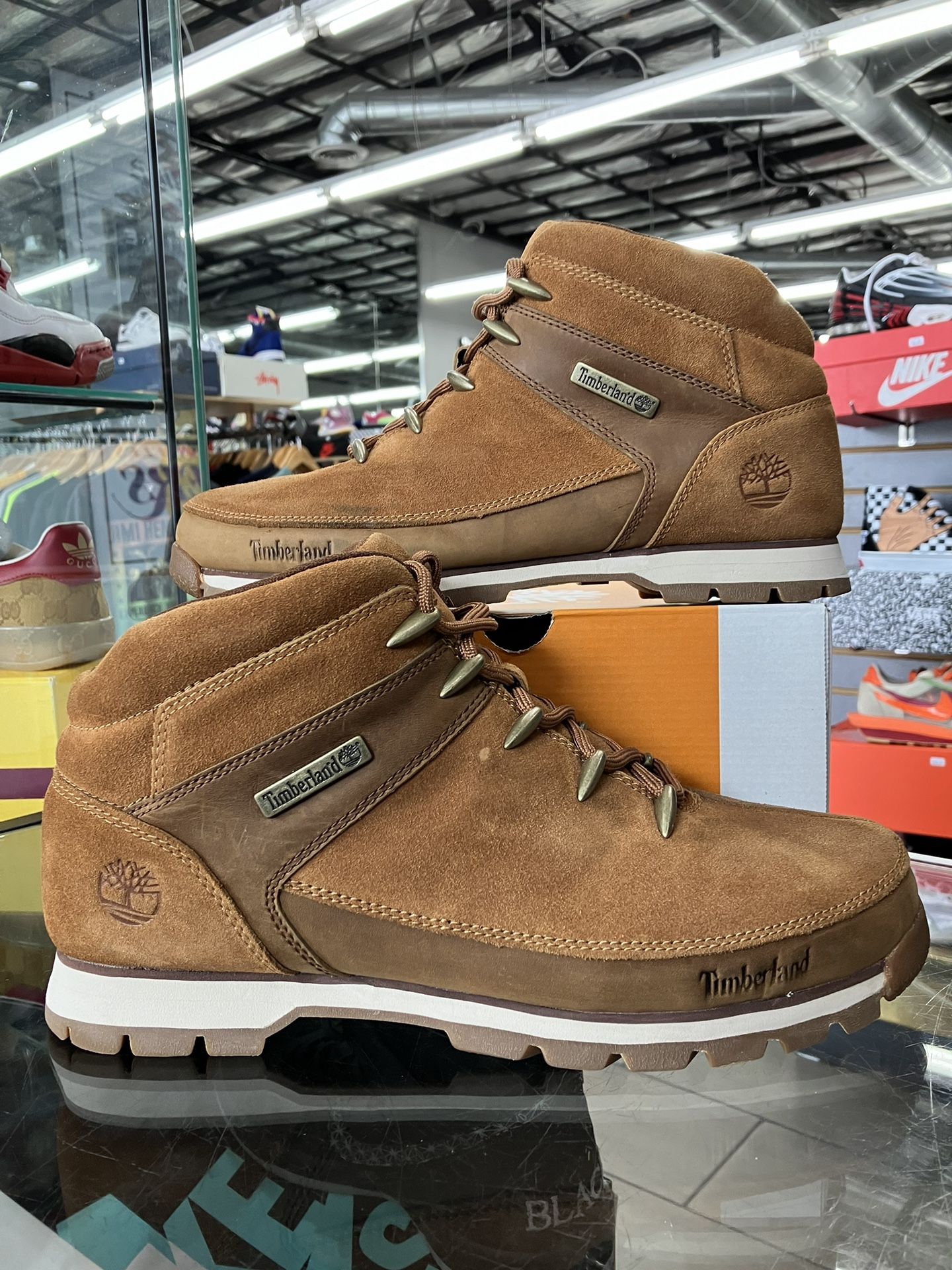 Timberland Euro Sprint Hiker Mid Boots Brown