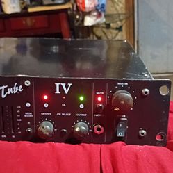 Warwick Pro Tube IV Tube Preamp 2-Channel Rackmount EQ DI XLR Effects Loop