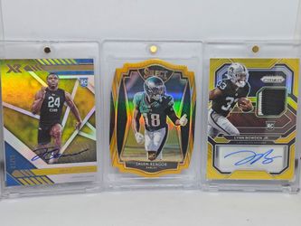 Football 6 Card Lot All Numbered  /10