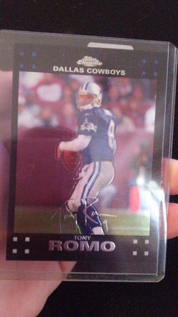 Tony romo card