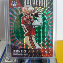 49ers Jerry Rice Refractor Card