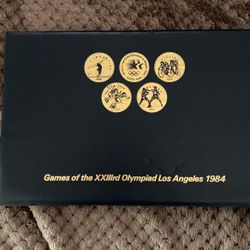1984 Olympics Fare Token Coin Set