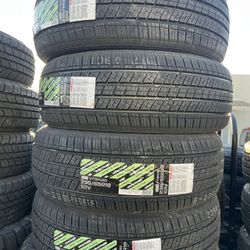 235/55/19 Vantage (4) New Tires Mount & Balance // Set De 4 Llantas Nuevas Vantage Instaladas 