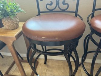 Metal barstools