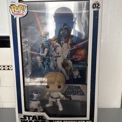 Funko Pop! Movie Poster: Star Wars: A New Hope - Luke Skywalker & R2-D2