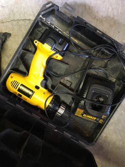 12 volt Dewalt cordless drill