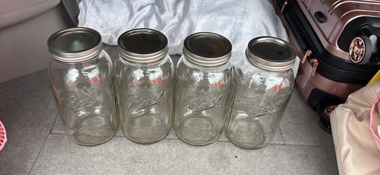 4 Ball 1500 ML Wide Mouth Canning Jars