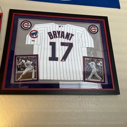 Signed Kris Bryant Cubs Jersey 