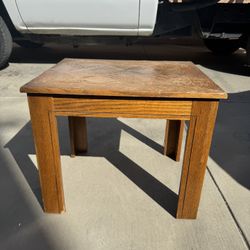 Vintage Wooden Small Table Coffee Table