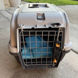 Great, a small dog or cat kennel asking 20