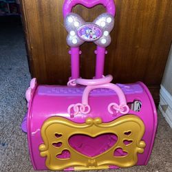 Girls Minnie Toy Dog Bag 