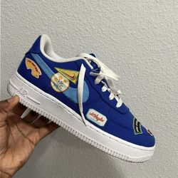 5Y Nike LA Patched Up Air Force 1’s