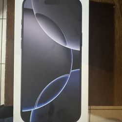 iPhone 16 Pro Max 256 GB Color Black Titanium New 