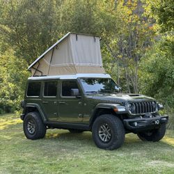 Jeep JL Poptop Camper Bolt On No Drilling 