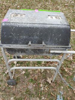 Char-broil aluminium charcoal grill nice old school