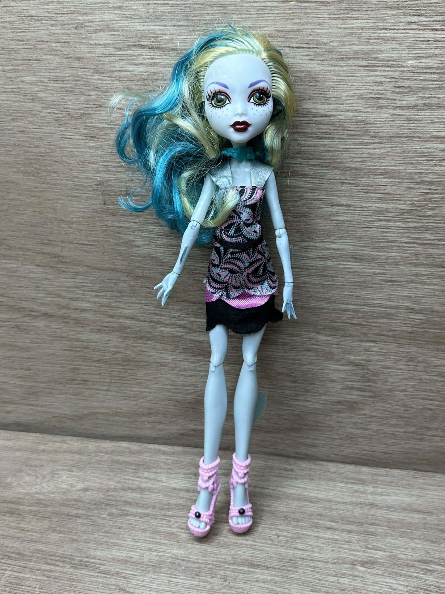 2013 Mattel Monster High Doll Lagoona Blue Frights Camera Action Missing One Fin