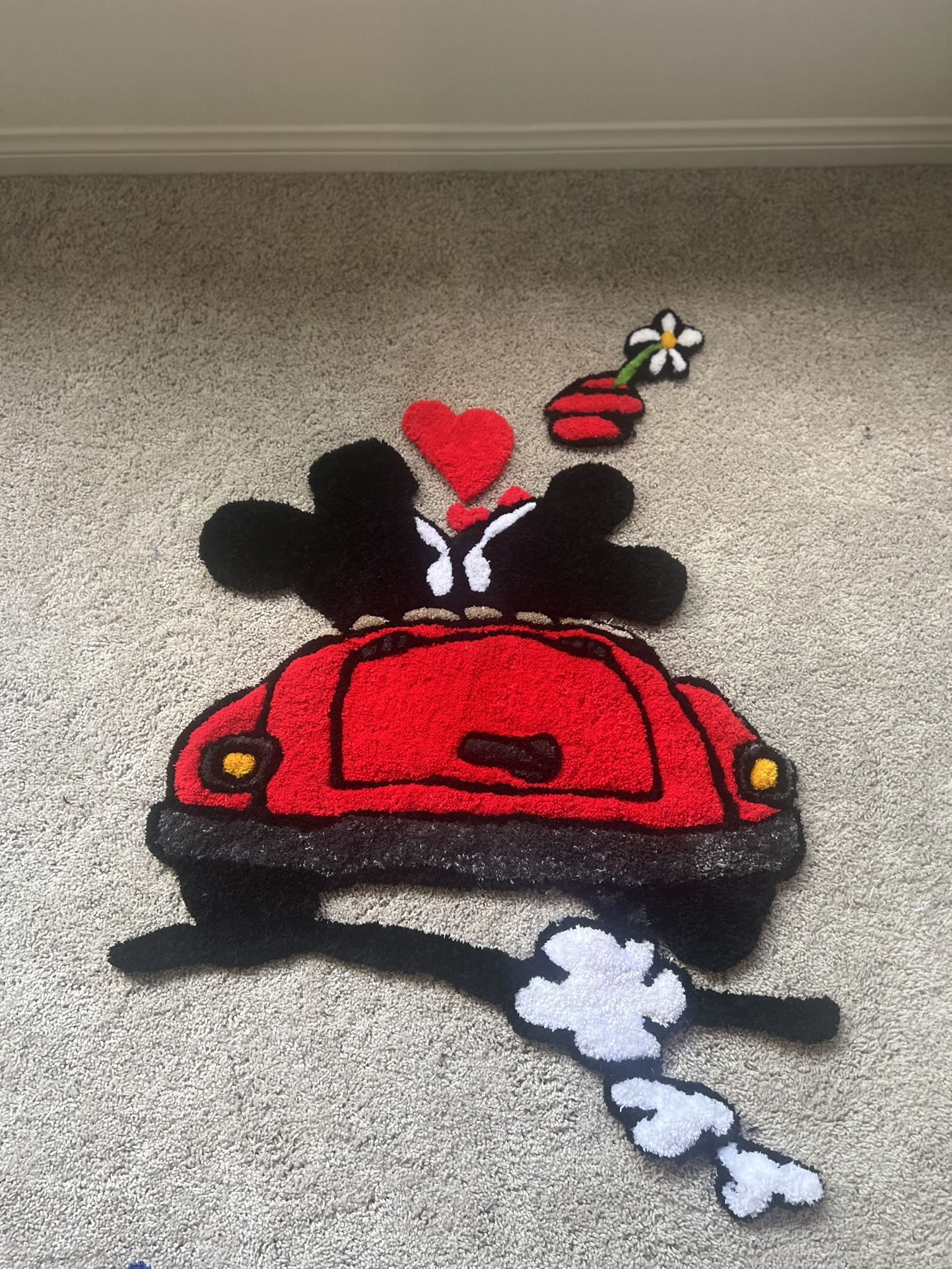Mickey & Minnie Custom Carpet