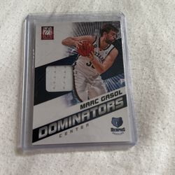 Marc Gasol elite patch card Nba cards 