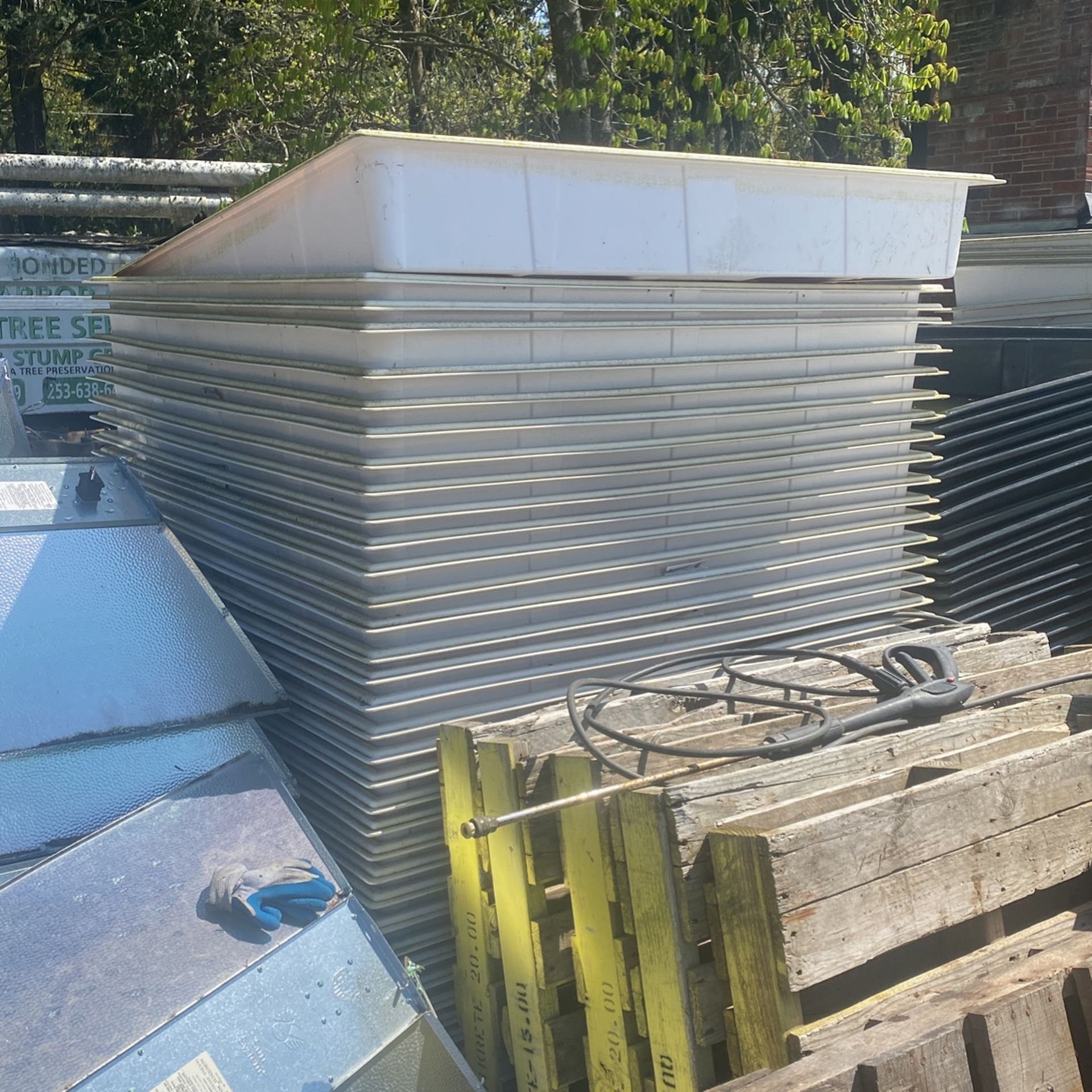 Hydro Ponic Botanicare 4x4 ID Tray White