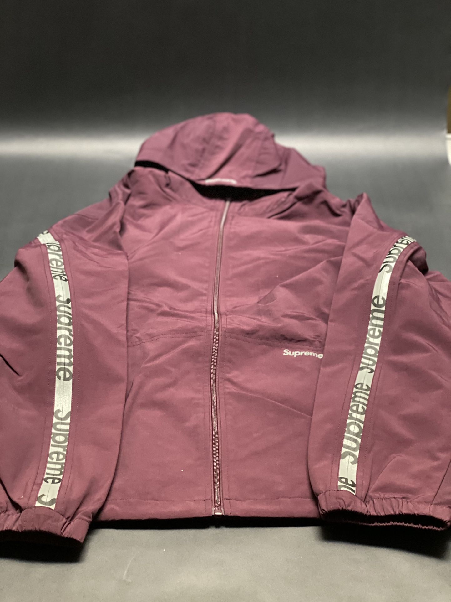Supreme Reflective Zip Hooded Jacket