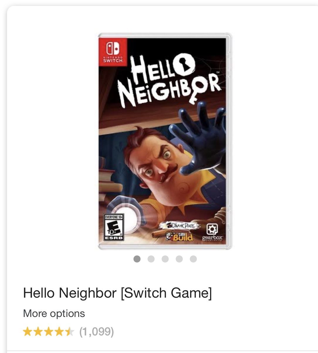 Hello Neighbor Nintendo Switch