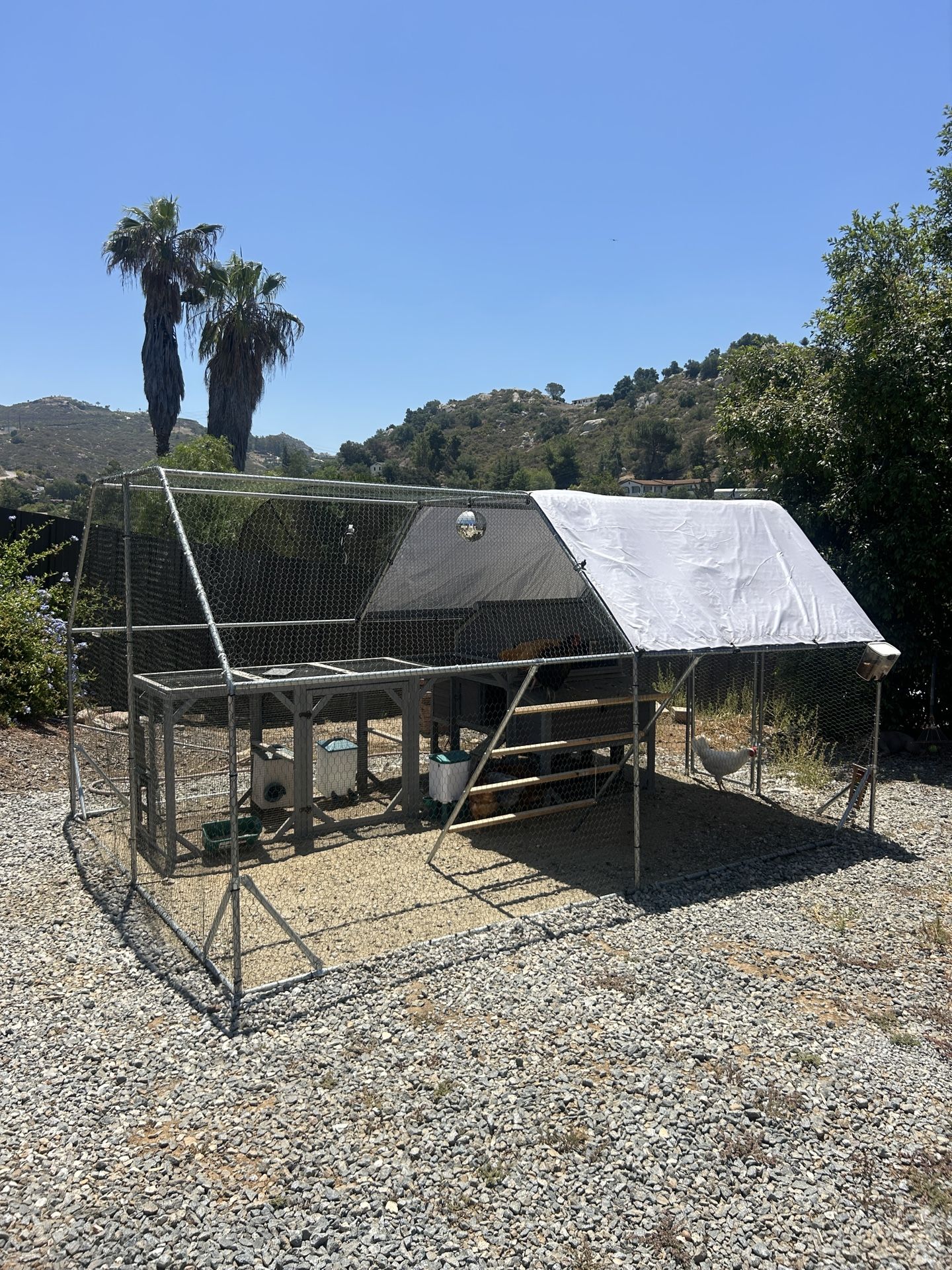 Chicken Coop And Extended Run For Sale