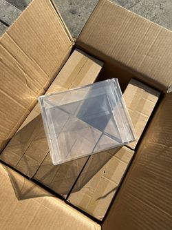 Clear Acrylic Elite Trainer Box Case Magnetic Lid