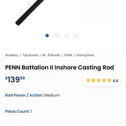 Penn Battalion Spinning Rod