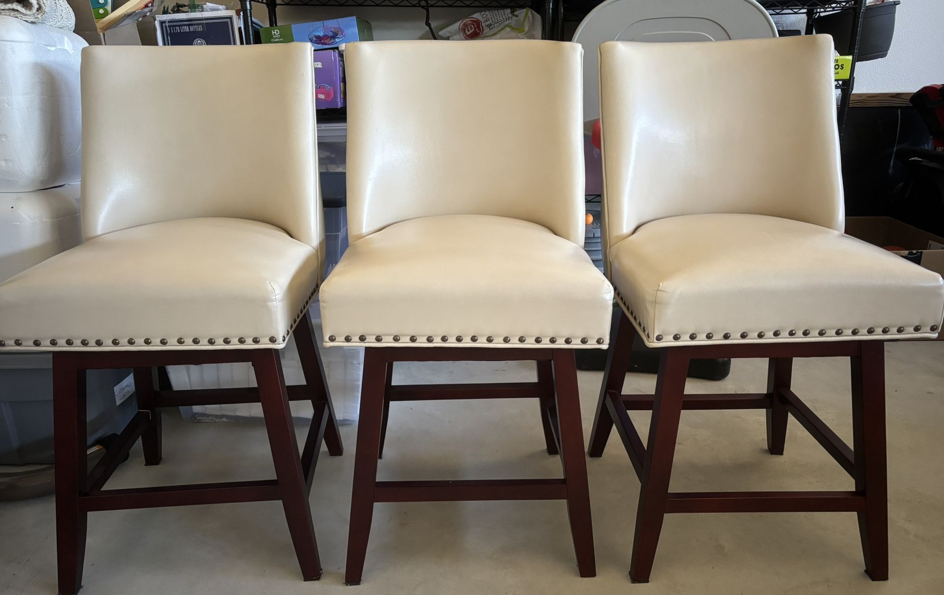 Three (3) Counter-height Bar Stools