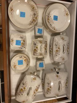 Porcelains Opaque Trade Mark Bridgwood set