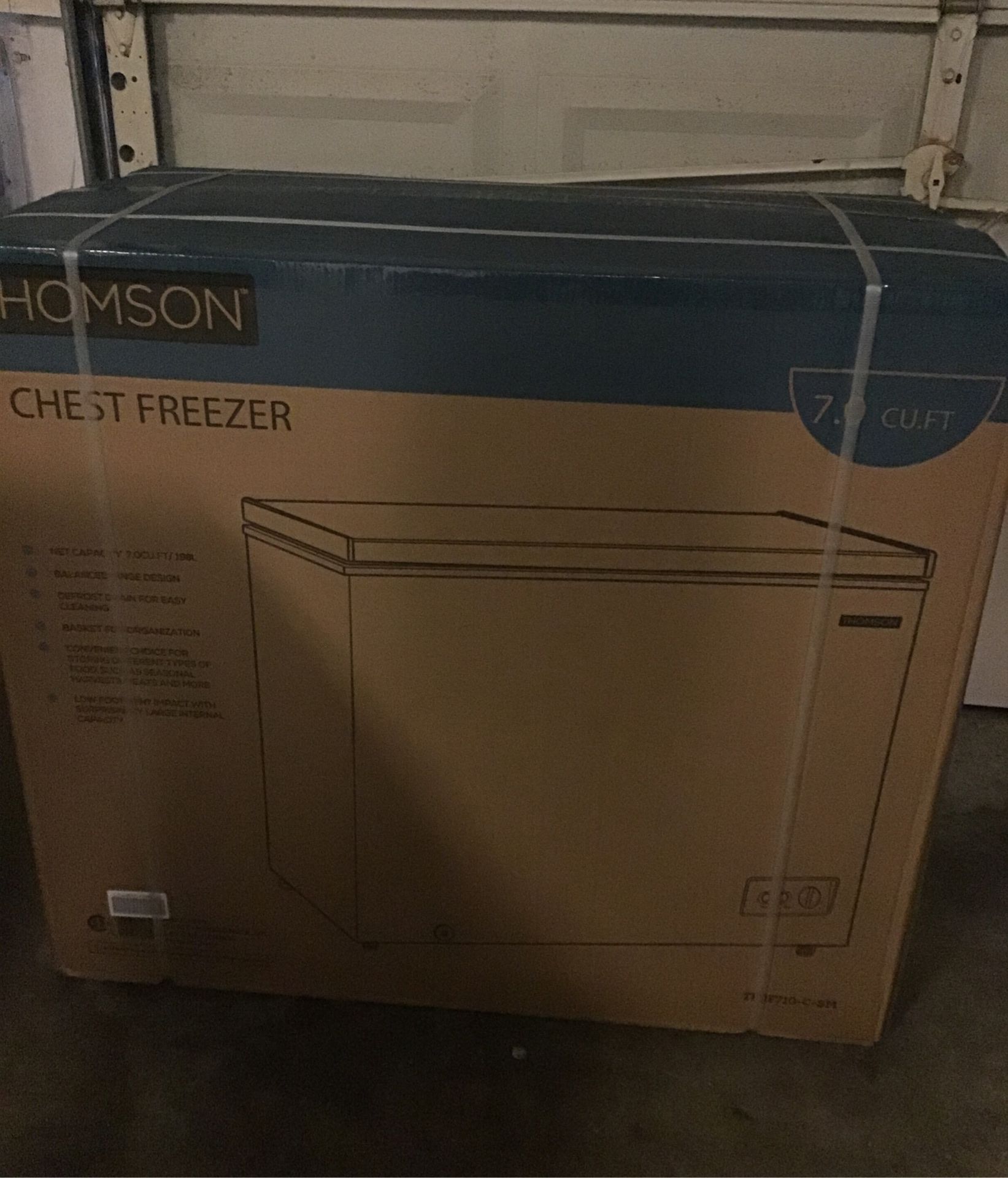 New chest freezer