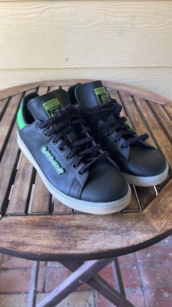 Adidas Stan Smith Black Green Sneakers