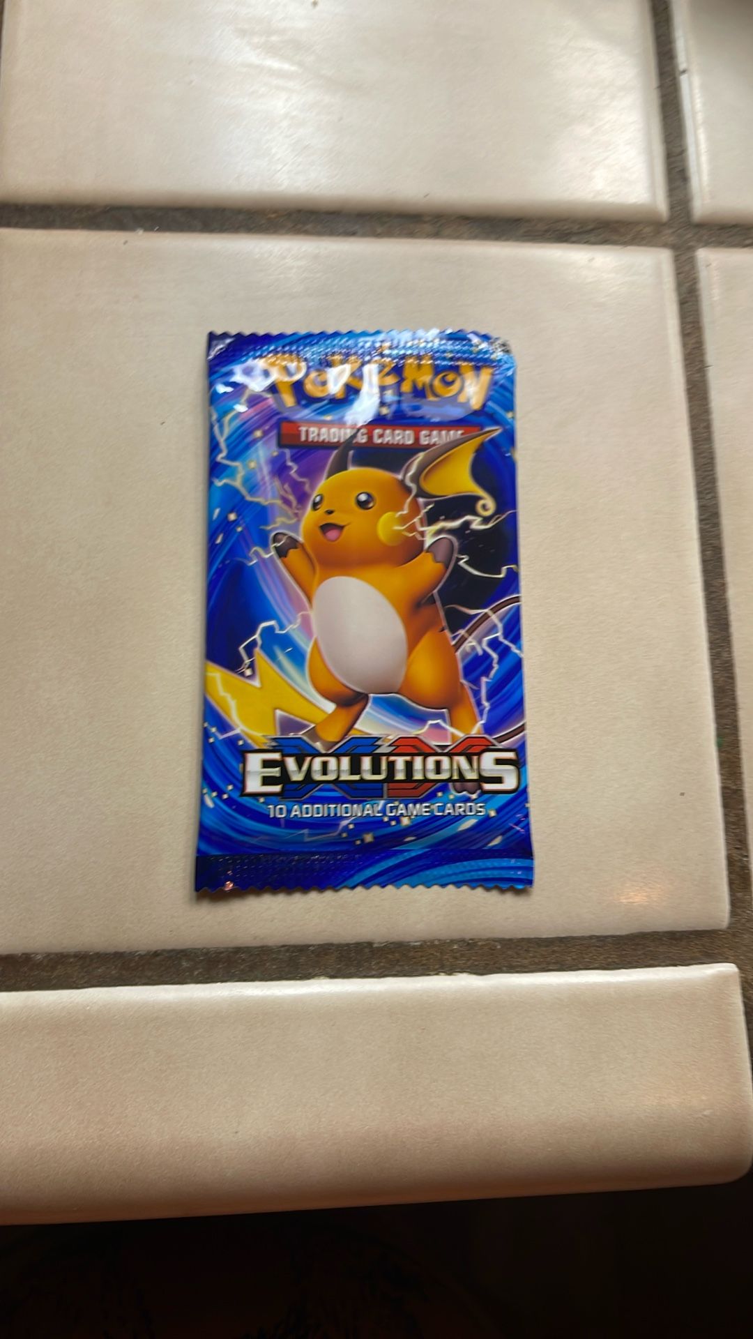 1995 Pokémon Card Pack Evolutions 10 Cards Per Pack