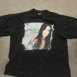 Vintage 1999 Cher Believe Tour Giant T-shirt X-Large