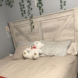 Beige Head Board Queen