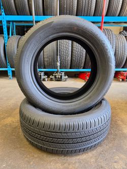 🔥 (2) 205 55 16 Hankook Kinergy GT All Season Tires