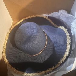 Blue Summer Hat 