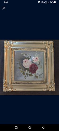 Beautiful Floral Oil Painting