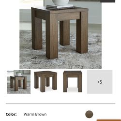 Ashely Furniture End Tables Brand New In Box 