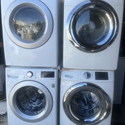 Washer And Dryer Electric By Set 