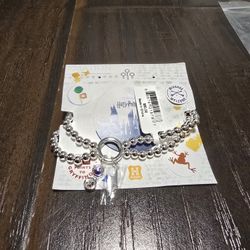 Alex and Ani Harry Potter duo charm double stretch bracelet jewelry