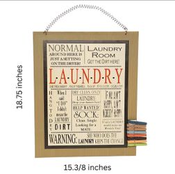Laundry room Sign