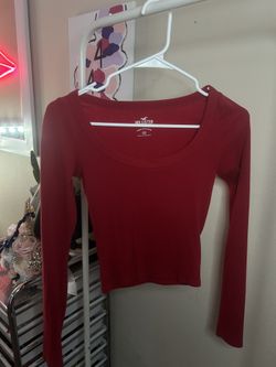 Red HOLLISTER Long Sleeve