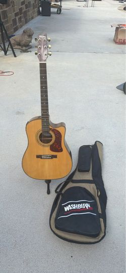 Washburn acoustic guitar