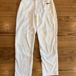 Nike White Baseball Pants